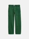 Alex Mill Neil Pant In Herringbone In Emerald