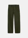 Alex Mill Neil Pant In Herringbone In Military Olive