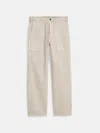 Alex Mill Neil Pant In Herringbone In Putty