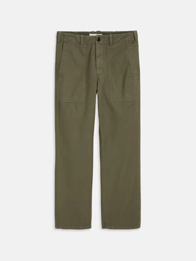 Alex Mill Neil Pant In Summer Twill In Green
