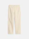Alex Mill Neil Straight Leg Cotton & Linen Utility Pants In Ecru