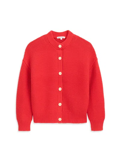 Alex Mill Nico Cardigan In Cotton In Red