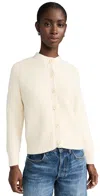 Alex Mill Cable Knit Nico Chunky Cardigan In Ivory