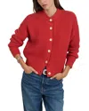 Alex Mill Nico Cardigan In Cotton In Marmalade