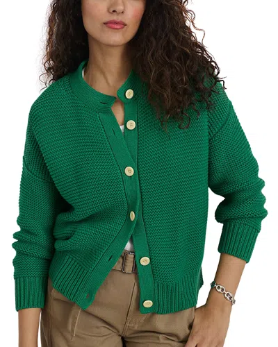ALEX MILL NICO CREWNECK COTTON CARDIGAN