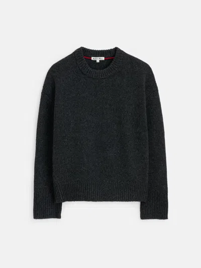 Alex Mill Nottinghill Sweater In Wool Cotton In Charcoal