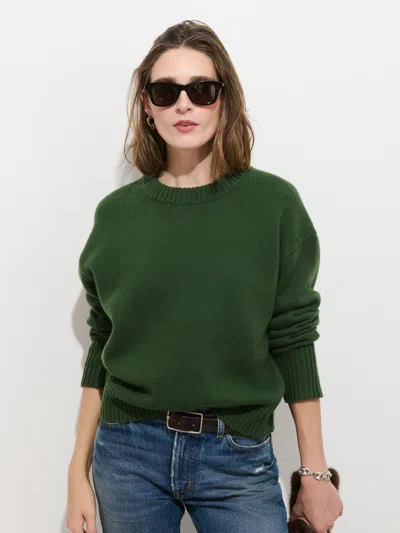 Alex Mill Nottinghill Sweater In Wool In Green