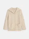 Alex Mill Ojai Cardigan In Cotton In Light Bone