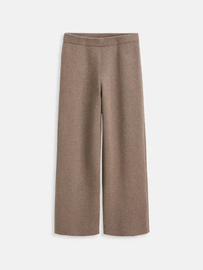 Alex Mill Olivia Sweater Pant In Cotton Cashmere In Brown