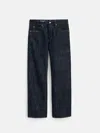 Alex Mill Omnigod X  Relaxed Straight In Raw Selvedge In Raw Indigo