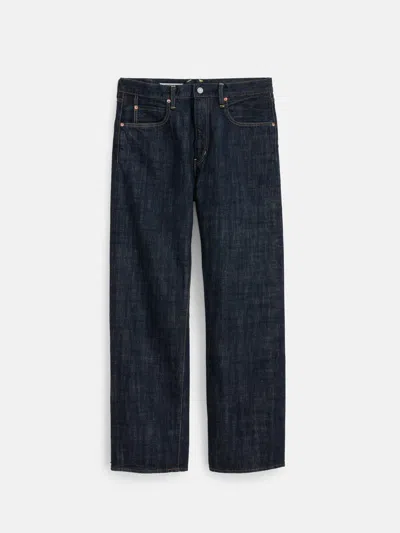 Alex Mill Omnigod X  Relaxed Straight In Raw Selvedge In Raw Indigo