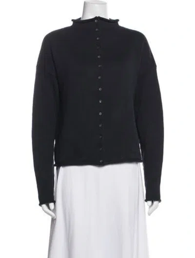 Pre-owned Alex Mill Open Front Sweater In Blue