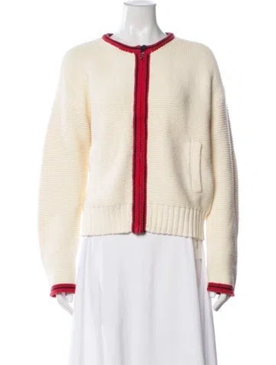 Pre-owned Alex Mill Open Front Sweater In Neutrals