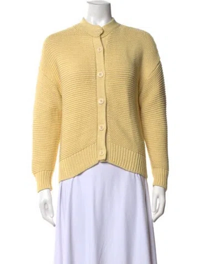 Pre-owned Alex Mill Open Front Sweater In Neutrals