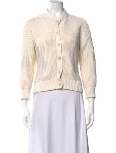 Pre-owned Alex Mill Open Front Sweater In Neutrals