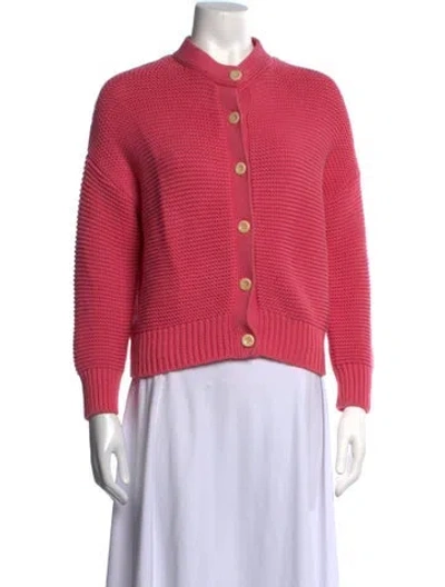Pre-owned Alex Mill Open Front Sweater In Pink
