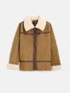 Alex Mill Owen Barry X  Daisy Coat In Brown