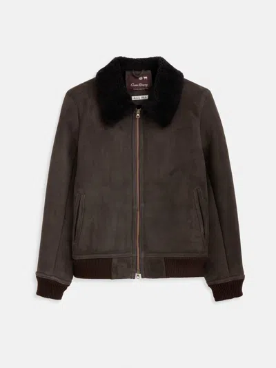 Alex Mill Owen Barry X  Willis Coat In Brown