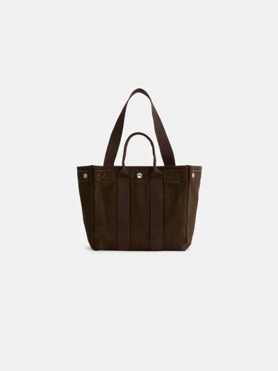 Alex Mill Painted Perfect Daily Tote In Espresso