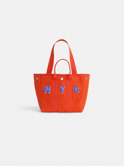 Alex Mill Painted Perfect Daily Tote In Orange
