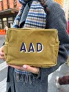 Alex Mill Painted Perfect Dopp Kit In Golden Khaki