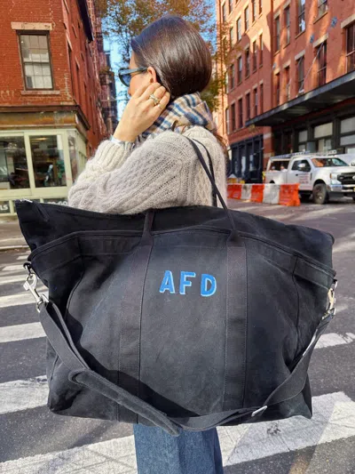 Alex Mill Painted Perfect Travel Tote In Black