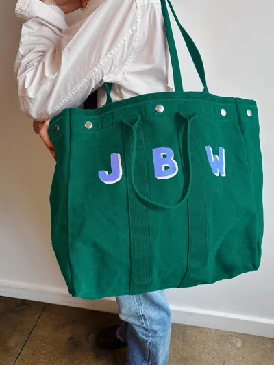 Alex Mill Painted Perfect Weekday Tote In Jadeite