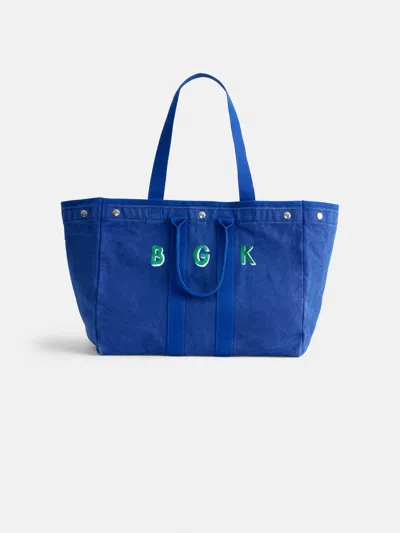 Alex Mill Painted Perfect Weekend Tote In Blue