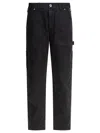 Alex Mill Painter Denim Trousers In Black