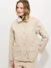 Alex Mill Painter Jacket In Herringbone In Nude
