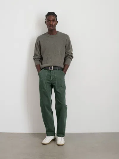 Alex Mill Painter Pant In Recycled Denim In Green