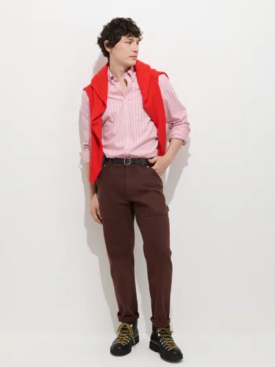 Alex Mill Painter Pant In Recycled Denim In Brown