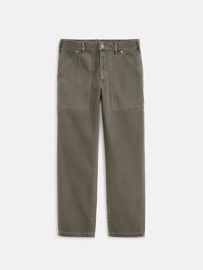 Alex Mill Painter Pant In Recycled Denim In Thyme