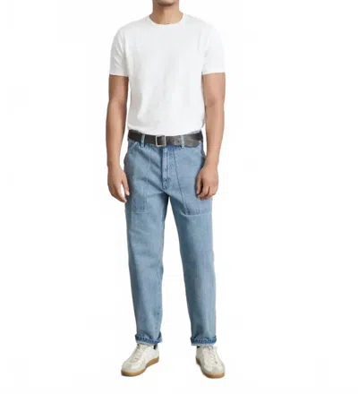 Alex Mill Painter Pant In Vintage Wash Denim In Pink