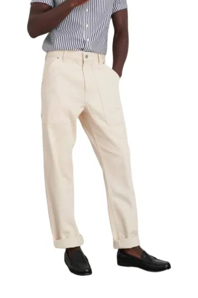 Alex Mill Painter Pants In Natural In White
