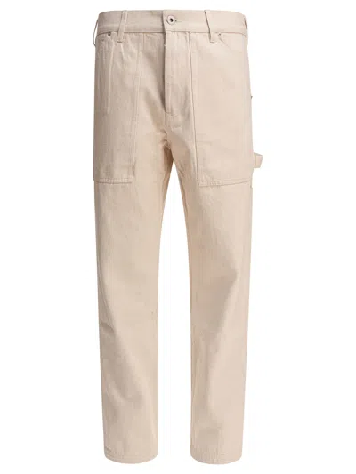 ALEX MILL PAINTER TROUSERS BEIGE