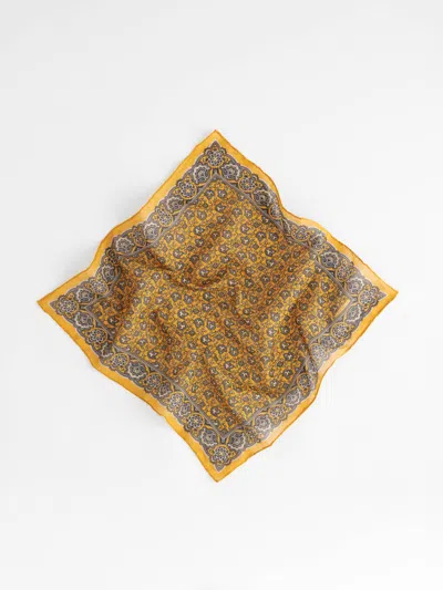 Alex Mill Paisley Bandana In Yellow