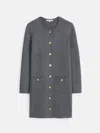 Alex Mill Paris Sweater Dress In Heather Grey