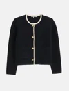 Alex Mill Paris Sweater Jacket In Black