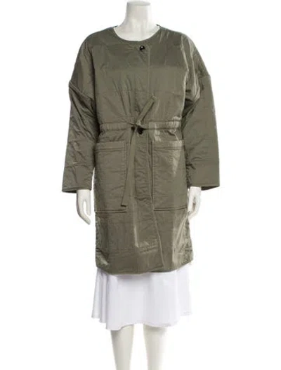 Pre-owned Alex Mill Parka In Green