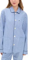 Alex Mill P'jimmies Long Sleeve Top Blue Stripe In Blue Stripe