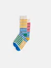 Alex Mill P'jimmies Multistripe Socks In Multi