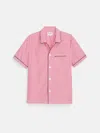 Alex Mill P'jimmies Short Sleeve Sleep Shirt In Stripe