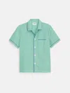 Alex Mill P'jimmies Short Sleeve Sleep Shirt In Stripe