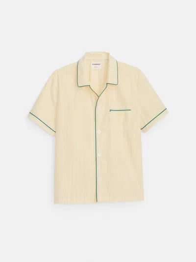 Alex Mill P'jimmies Short Sleeve Sleep Shirt In Stripe