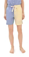 Alex Mill P'jimmies Shorts Pastel Colorblock In Pastel Colorblock