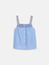 Alex Mill P'jimmies Sleep Cami In Stripe In Classic Blue Stripe