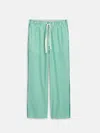 Alex Mill P'jimmies Sleep Pant In Stripe In Green Stripe