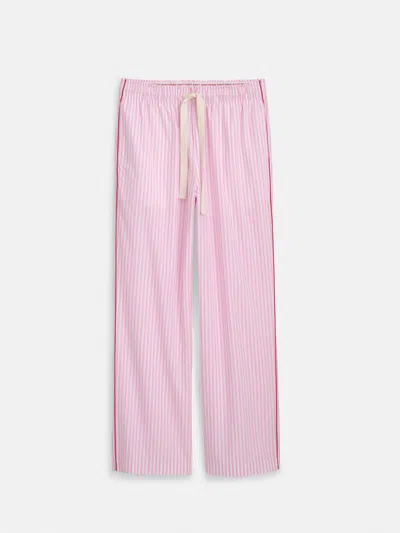 Alex Mill P'jimmies Sleep Pant In Stripe In Pink Stripe
