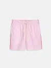 Alex Mill P'jimmies Sleep Short In Stripe In Pink Stripe